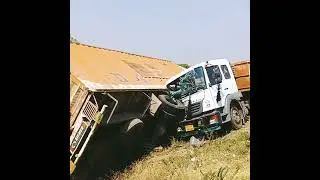 Two truck accident NH 52 highway