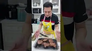 Nagluto ako ng truffle pasta and steak para sa mga bisita