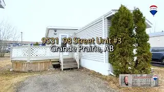 Centrally located #YQU Grande Prairie home allows entry to real estate market