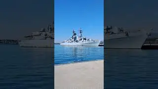 Nave Mimbelli (D 561) in sosta a Siracusa (06/09/2025) 🇮🇹 #marinamilitare #italiannavy #forzearmate