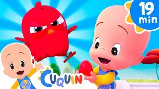 La gallina con huevos gigantes de colores | Cánticos | Cleo & Cuquín