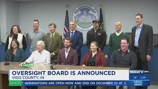Vigo County Commissioners announce members of new oversight board
