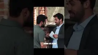 at&egrave;s 🔥and mer&ccedil;an💐 behind the scenes #arafta #turkishseries #@Girlz_in🌈