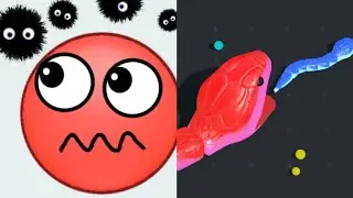 Hide Ball VS Snake Clash Satisfying ASMR Gameplay (Android,ios) (New Update)