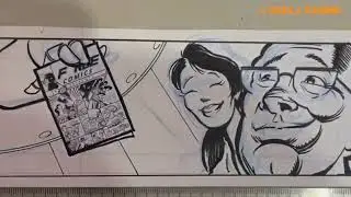 Using Zipatone! #jtoons! #screentones #zipatone #letraset