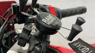 Ram Mount Stem Mount Install (CBR650R)