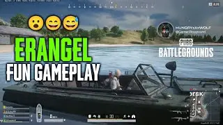 PUBG PC Erangel Survival Gameplay 🪂 | Solo & Squad, Smart Rotations & Close Escapes (No Commentary)
