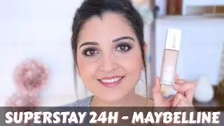 NOUVEAU FOND DE TEINT SUPERSTAY 24H MAYBELLINE - TOP OU FLOP ?