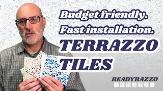 Rapid Install Terrazzo Tiles |  𝗥𝗲𝗮𝗱𝘆𝗥𝗮𝘇𝘇𝗼&reg; 𝗧𝗶𝗹𝗲𝘀