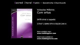 Vytautas Mi&scaron;kinis - Cum ortus