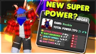 *NEW* SUPER POWER TRAINING SIMULATOR!? (ROBLOX SUPERHERO CITY)
