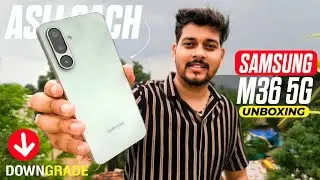 samsung m36 unboxing & review - 4k video 😱 | samsung galaxy m36 5g camera test
