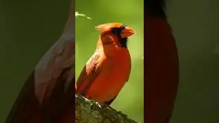 Red Cardinal Bird Sound | cardinal call | bird sounds | male cardinal call #cardinals #birdsounds