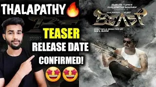 Beast Teaser Release Date | Beast Hindi Teaser Release Date | Beast Official Teaser | Thalapathy