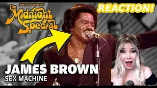 The Electrifying James Brown! First Reaction! #jamesbrown