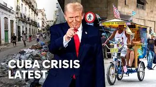 Cuba crisis: Trump fuel blockade causes blackouts and waste in streets
