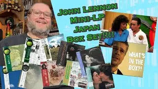 John Lennon Mini-LP Japan Box Set!!!! #johnlennon #whatsinthebox #unboxing #4k 