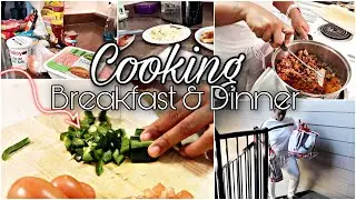 Cooking Breakfast & Dinner For My PICKY Kids!