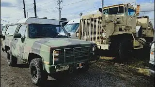 1984 M1009 CUCV & 1978 Oshkosh M911