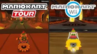 Mario Kart Wii DS Airship Fortress Custom Track │Mario Kart Tour│