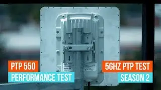 Cambium Networks PTP 550 Performance Test - ENGLISH SUBTITLES
