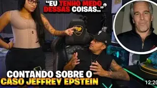 Coringa explica sobre o caso Jeffrey Epstein para a Taina Costa