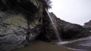 McWay Falls (On the beach and waterfall) - Big Sur, California
