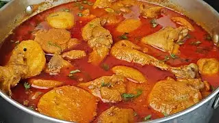 Aloo Chicken Gravy Recipe | Aloo Chicken ka Salan | Tasty and Easy Chicken Gravy