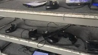 Flysight Black Pearl monitor RC801 and Spexman goggles under aging test.