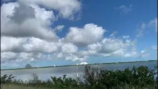 Rocket Launch Start Space-X Raketenstart Cape Canaveral HD Sound boom shockwave