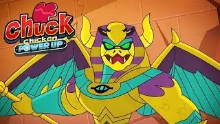 Chuck Chicken Power Up  - The Pyramid Guardians - Super ToonsTV