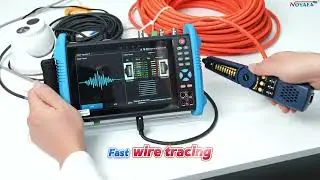 NF-716ADHS: All-in-One CCTV & IP Camera Tester &mdash; 7&Prime; Touchscreen, ONVIF & 4K Preview!