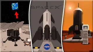 ✔️ MINECRAFT COM FOGUETES e EXPLORANDO PLANETAS - GALACTICRAFT