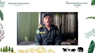 Dorji Duba, Bhutan - Forest Rangers and Guards Award