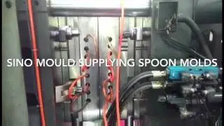 Plastic spoon high speed injection molding equipment