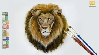 How to Draw Lion Animal II Animal Art II Art JanaG