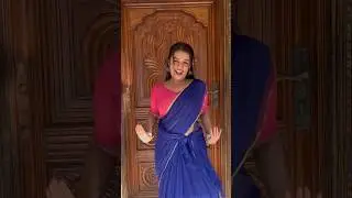 Dance💙🩷 #danceshorts #dancereels #dancecover #saree #sareedance #tamilsong #tamilsongs
