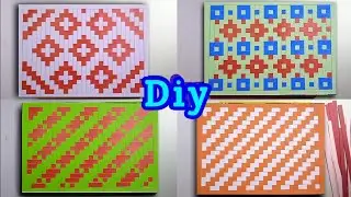 Weaving with Paper Strips Made Easy | Best Paper Weaving Tutorial | Easy Weaving with Paper Strips