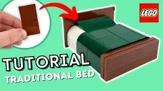 Quick And Easy LEGO Bed Build! Tutorial
