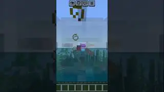 Cruc&eacute; el oc&eacute;ano en Minecraft #minecraft #minecraftshorts #games #shorts