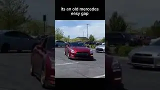 its an easy gap #carmeme #cars #carlover #mercedes