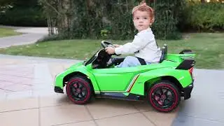 Kids Lamborghini Veneno 12v electric ride on car for kids