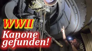 WWII MaginotBunker | Intakte Kanone gefunden!