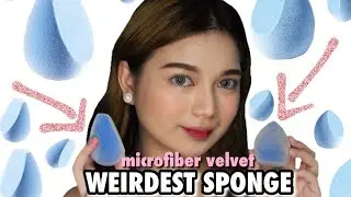 MICROFIBER VELVET SPONGE,IS IT WORTH THE HYPE? 😱 | PHILIPPINES