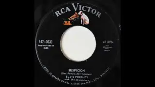 Elvis Presley With The Jordanaires &ndash; Suspicion / Kiss Me Quick/RCA Victor &ndash; 447-0639 1964