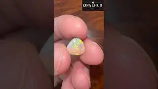 4.15ct Finished Dark Opal | Trilliant Cut Spectacle