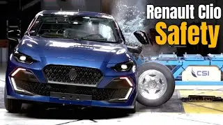 Результаты испытаний Renault Clio 2025 года по безопасности: неожиданный анализ Euro NCAP.