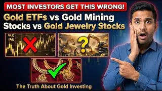 Don't Buy Yet! Watch Gold ETFs vs Gold Mining Stocks vs Gold Jewelry Stocks First. #gold #stocks