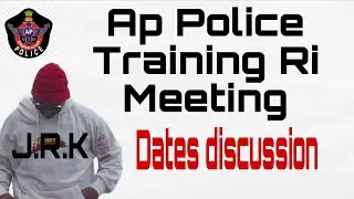 Ap Police Training Ri Meeting Discussion 2025