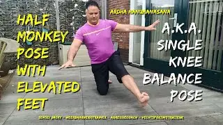 Qigong Gouda | Half Monkey Pose | Ardha Hanumanasana | Increasing Strength By Condensing Chi Energy